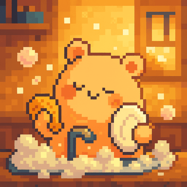 お皿洗いうさこ